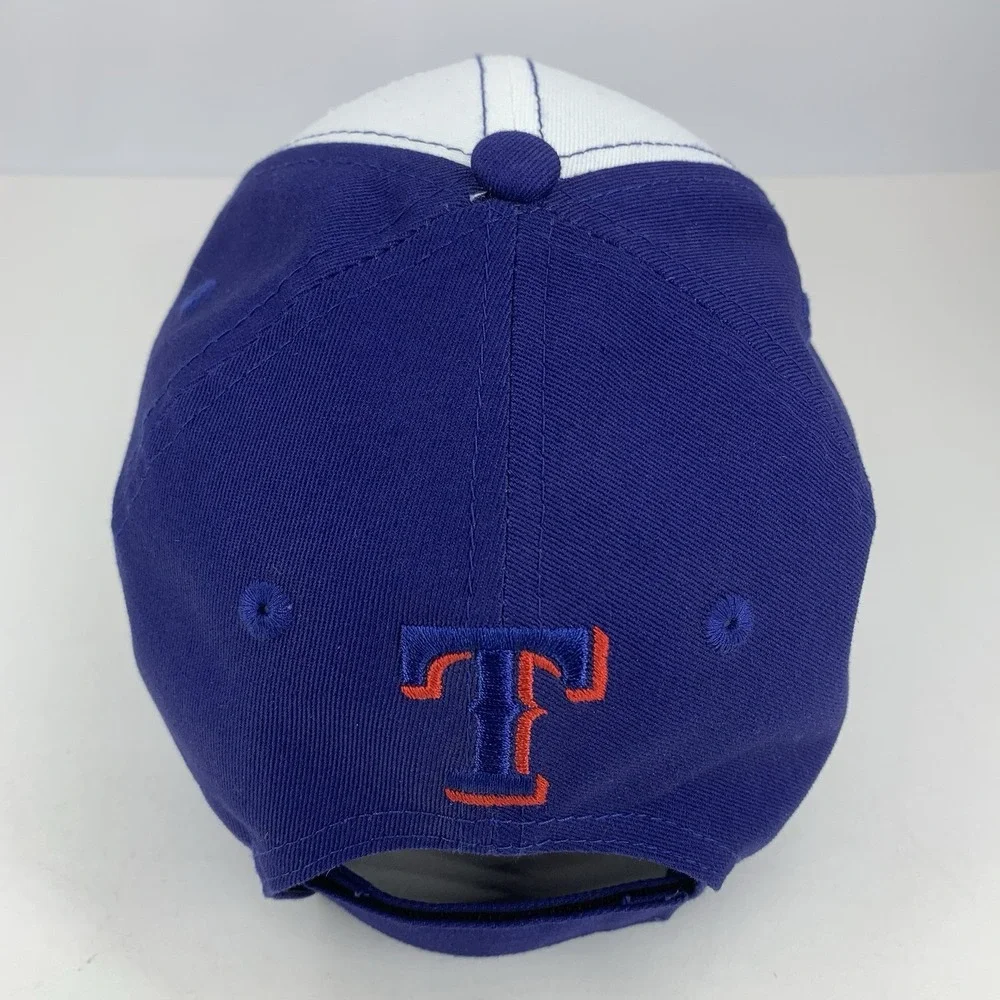 Texas Rangers Hat Shimmer Red Glitter MLB New Era 9Forty Adjustable Baseball Cap